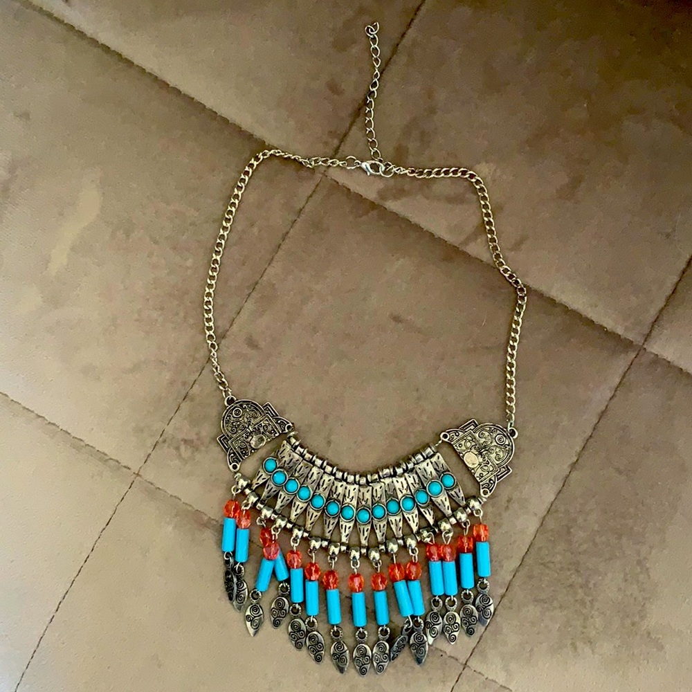 Turquoise looking necklace